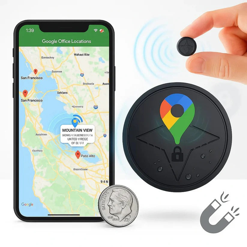 Intelligenter GPS-Tracker mit flexibler Fahrzeugbefestigung