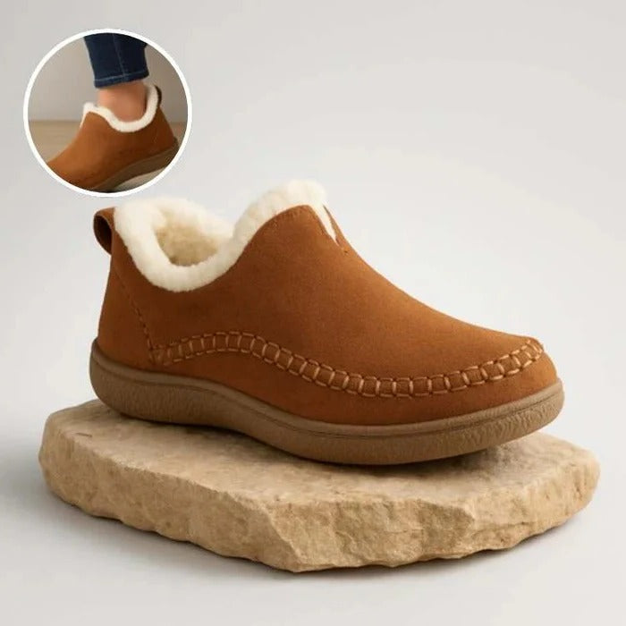Bequeme Winterstiefel mit Fleece-Fütterung und Stützsystem