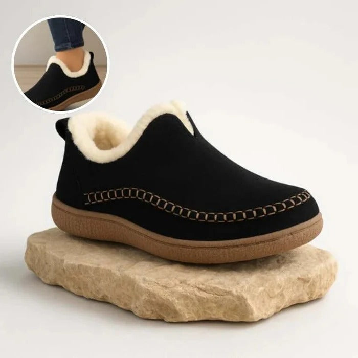 Bequeme Winterstiefel mit Fleece-Fütterung und Stützsystem
