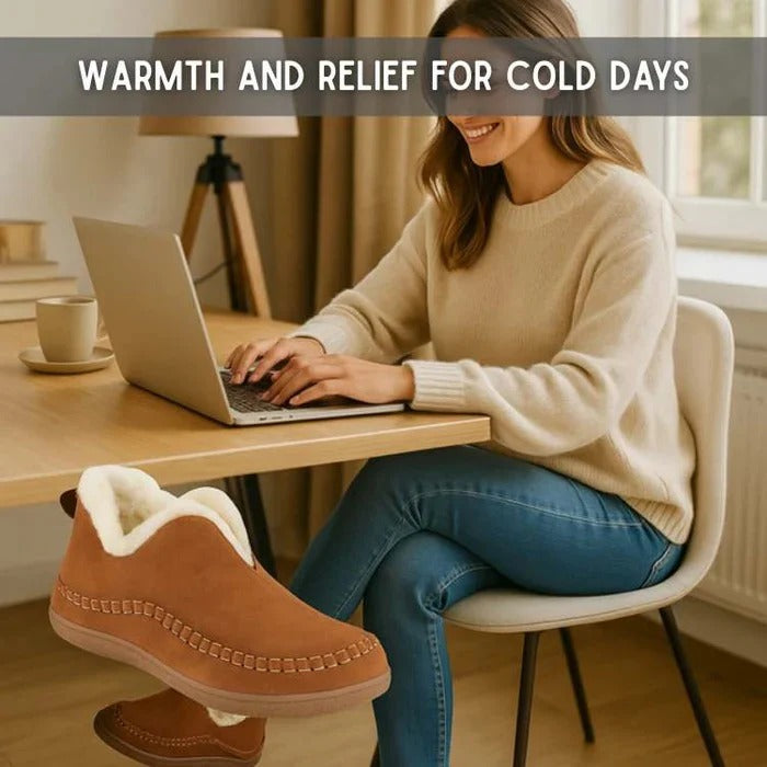 Bequeme Winterstiefel mit Fleece-Fütterung und Stützsystem
