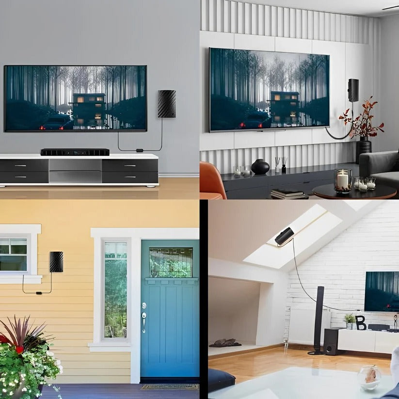Hochleistungsfähige Innenantenne für gestochen scharfe TV-Empfänger