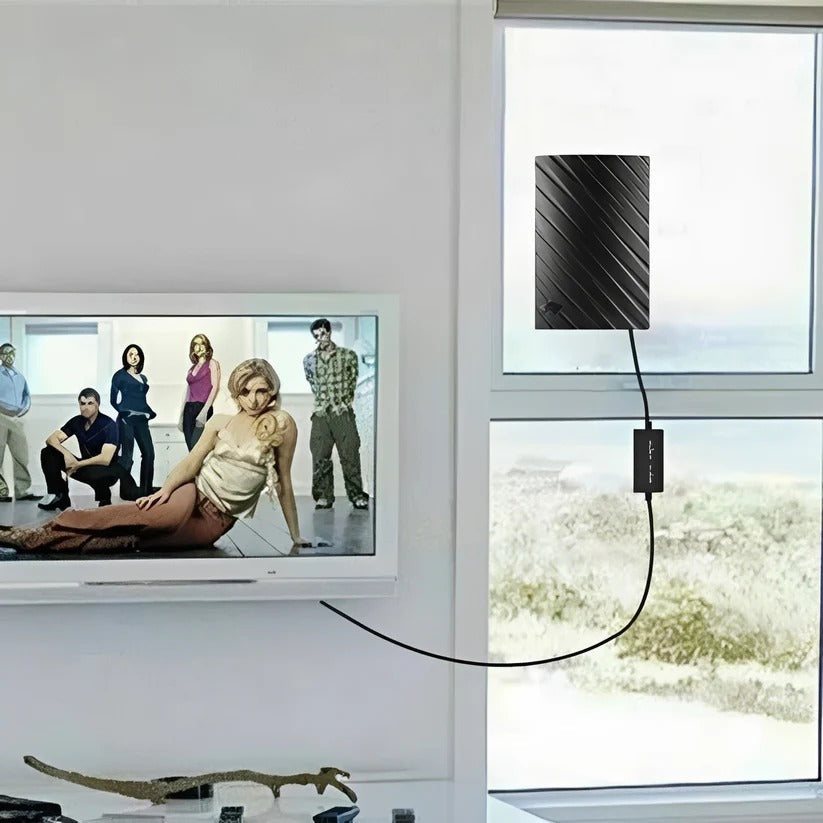Indoor Antenne für 4K-Fernsehen mit breitem Empfangsbereich