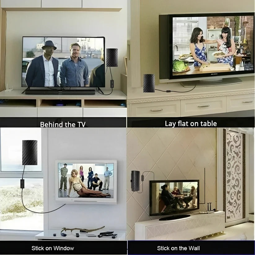 Indoor Antenne für 4K-Fernsehen mit breitem Empfangsbereich