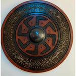 Runder Holzschild im Mittelalter-Stil mit Einzigartigem Design