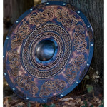 Runder Holzschild im Mittelalter-Stil mit Einzigartigem Design