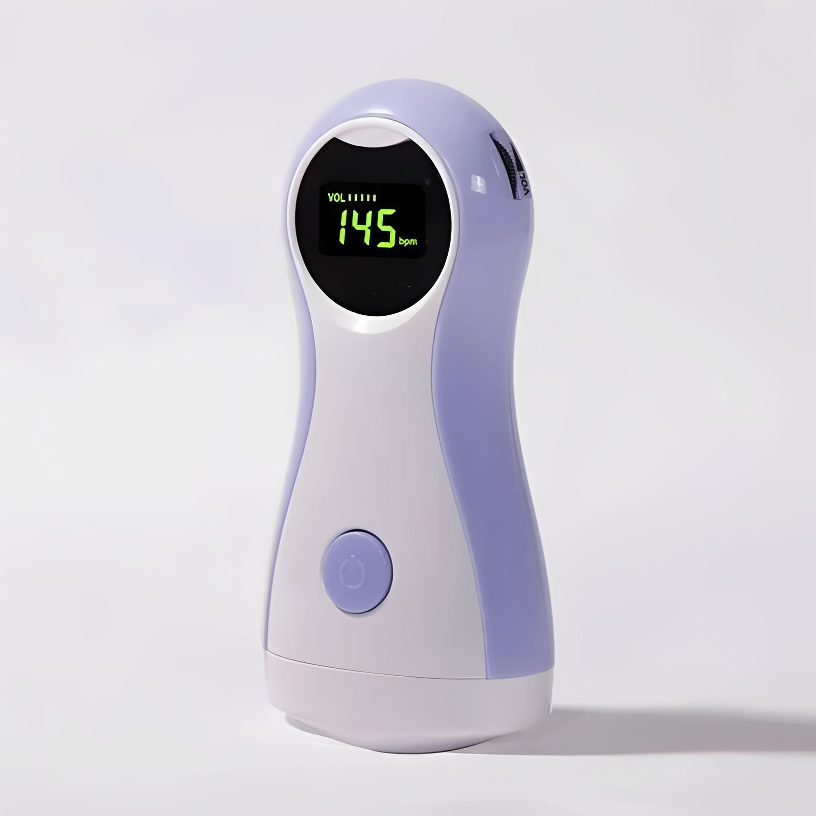 Tragbarer Fetal-Doppler mit LCD-Anzeige und Kopfhöreranschluss