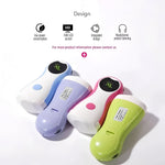 Tragbarer Fetal-Doppler mit LCD-Anzeige und Kopfhöreranschluss