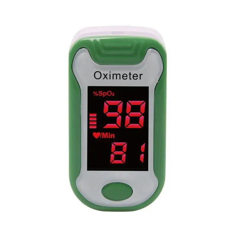 Präziser Fingerpulsoximeter mit LED-Anzeige für Zuhause