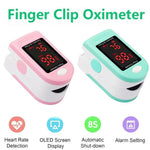Präziser Fingerpulsoximeter mit LED-Anzeige für Zuhause