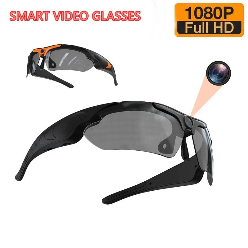 Intelligente Sonnenbrille mit integrierter Kamera für Videoaufnahmen