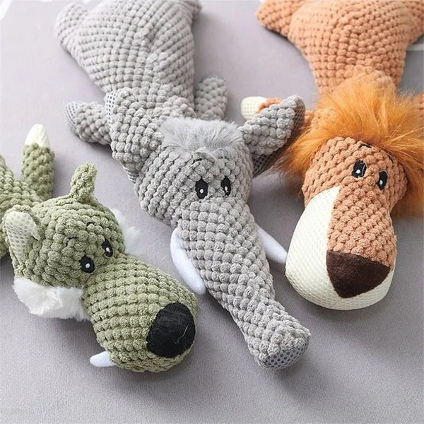Robustes Plüschspielzeug für Hunde zum Ziehen und Apportieren