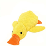 Verspieltes Enten-Squeaky-Spielzeug für Hunde mit verstärkten Nähten