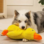 Verspieltes Enten-Squeaky-Spielzeug für Hunde mit verstärkten Nähten