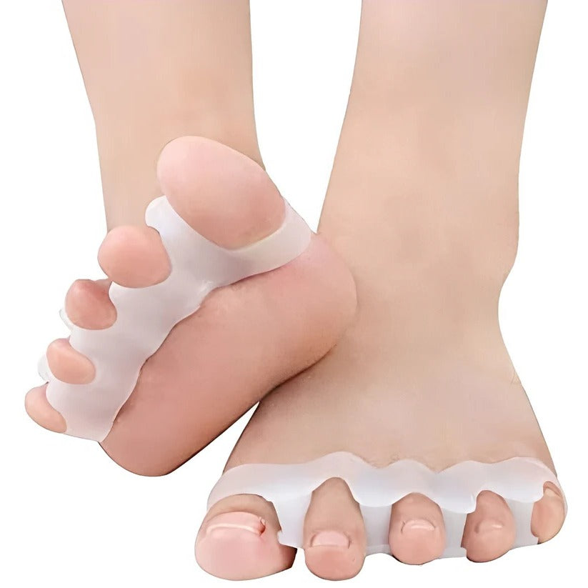 Bequeme Zehenabstandshalter aus Silikon – 1 Paar