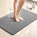 Rutschfeste Duschmatte mit schnellem Wasserablauf und Struktur