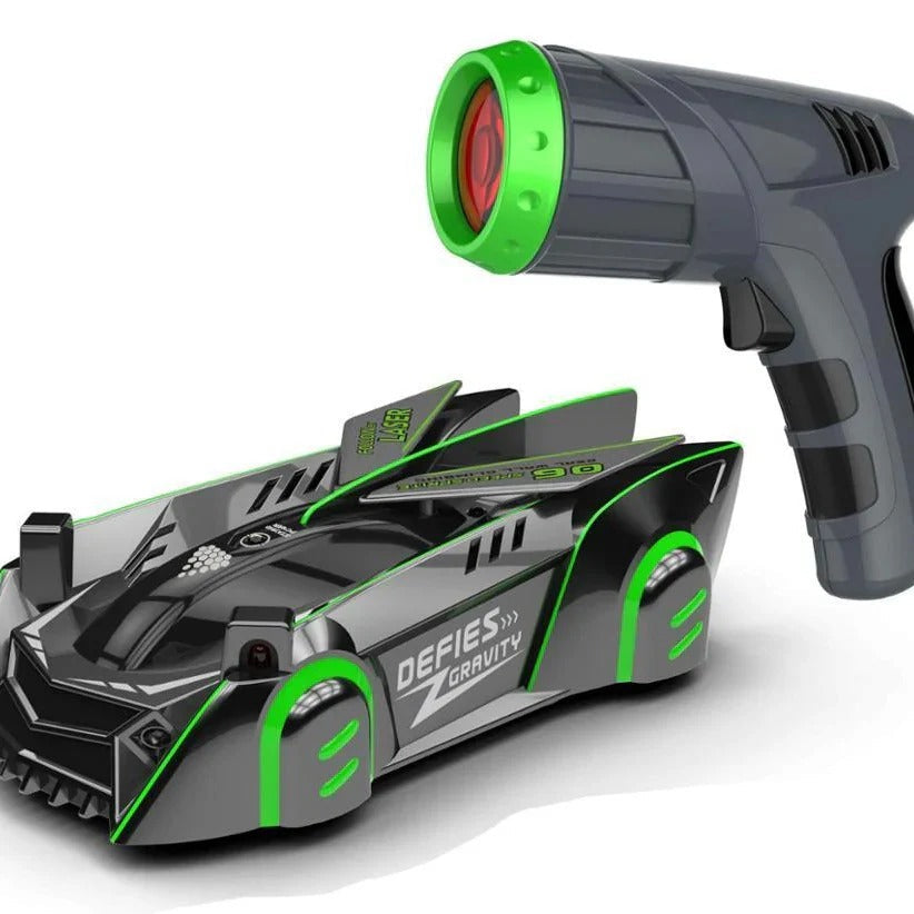 Akku-Betriebener Wandkletter-Auto mit Fernsteuerung und LED-Lichtern