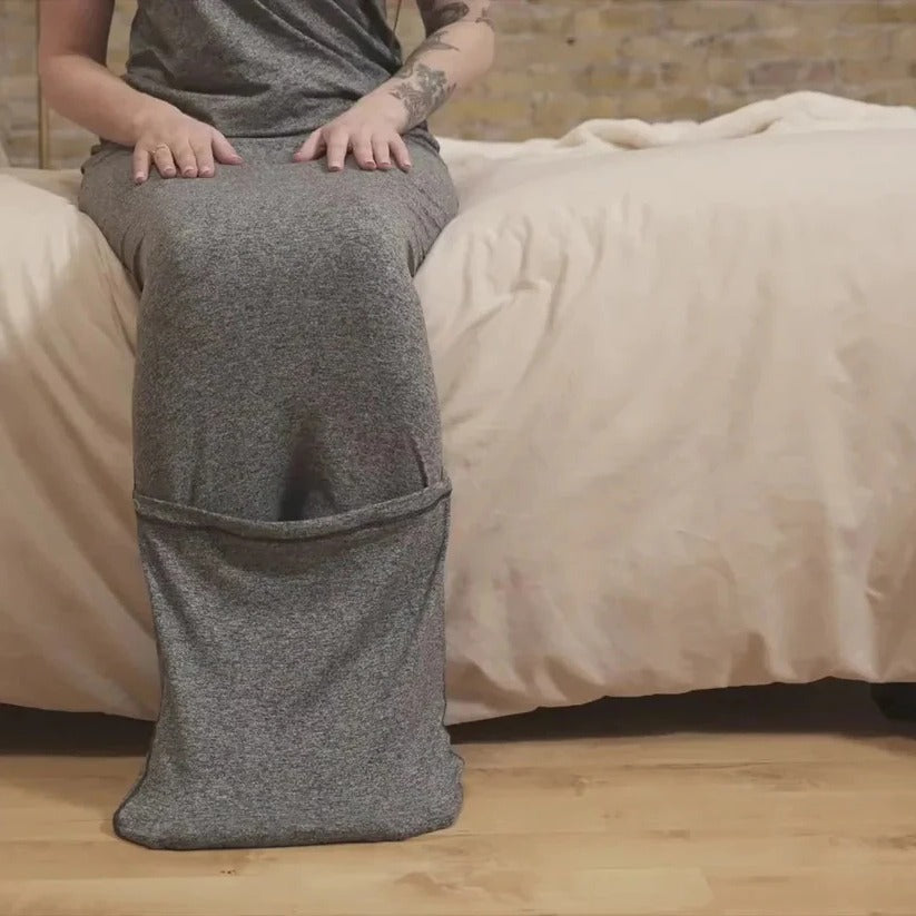 Unisex Tragbare Wickeldecke mit Offenem Design für Bequeme Anpassung