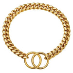 Verstellbarer Edelstahl-Hundehalsband mit Robuster Kette