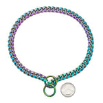 Verstellbarer Edelstahl-Hundehalsband mit Robuster Kette