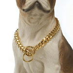 Verstellbarer Edelstahl-Hundehalsband mit Robuster Kette