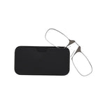 Praktische Lesebrille mit Flexibler Silikonhalterung und Aufbewahrungsetui