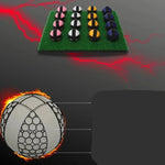 Kompaktes Golf-Putting-Set für den Innen- und Außenbereich