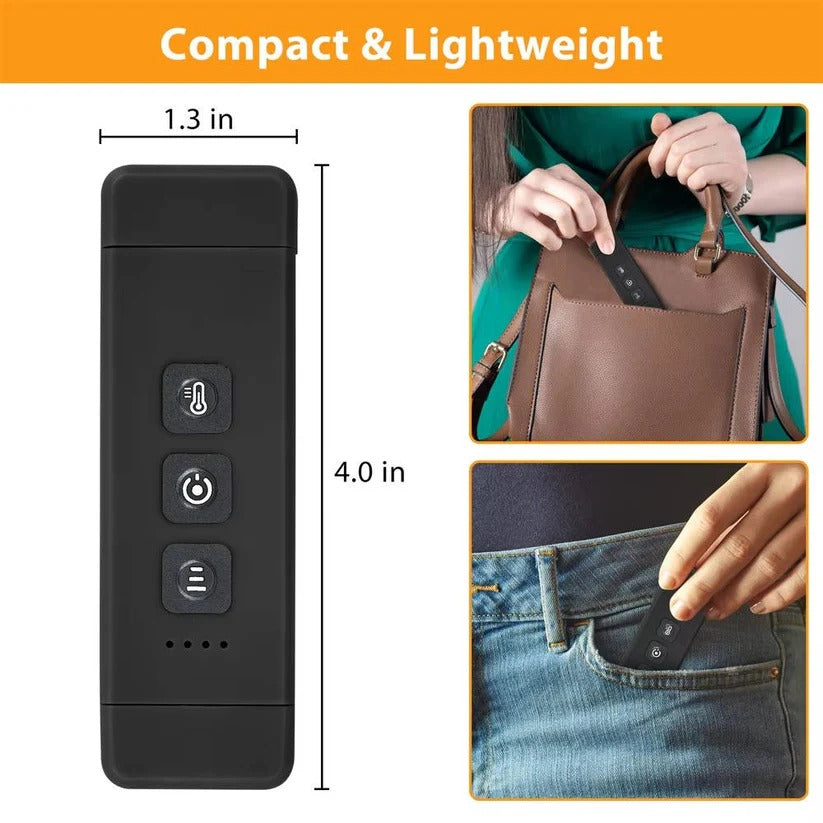Kompakte USB Aufladbare LED Leselampe mit Timer und Clip-Design