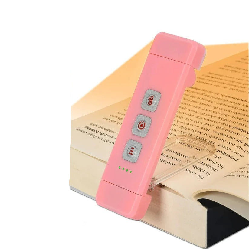 Kompakte USB-Akku-LED-Lampe mit Clip und Timer-Funktion