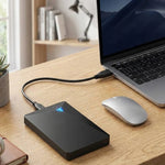 Externe Festplatte mit USB 3.0 und blitzschneller Datenübertragung für PC und Mac