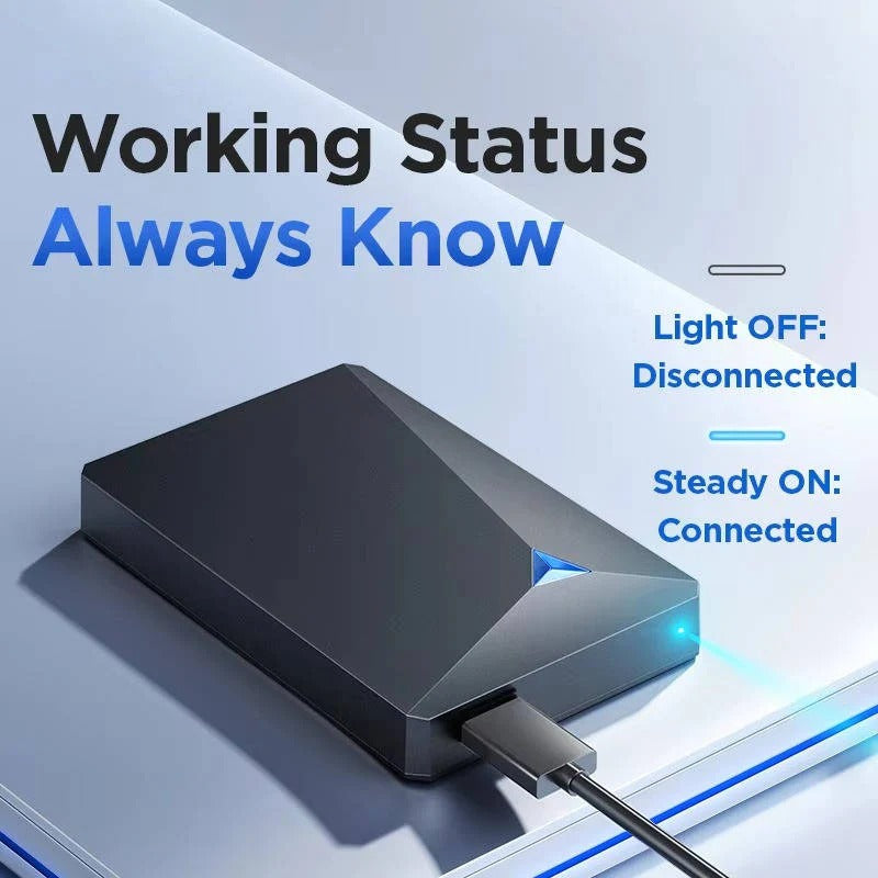 Schnelle USB 3.0 Externe Festplatte für PC und Mac