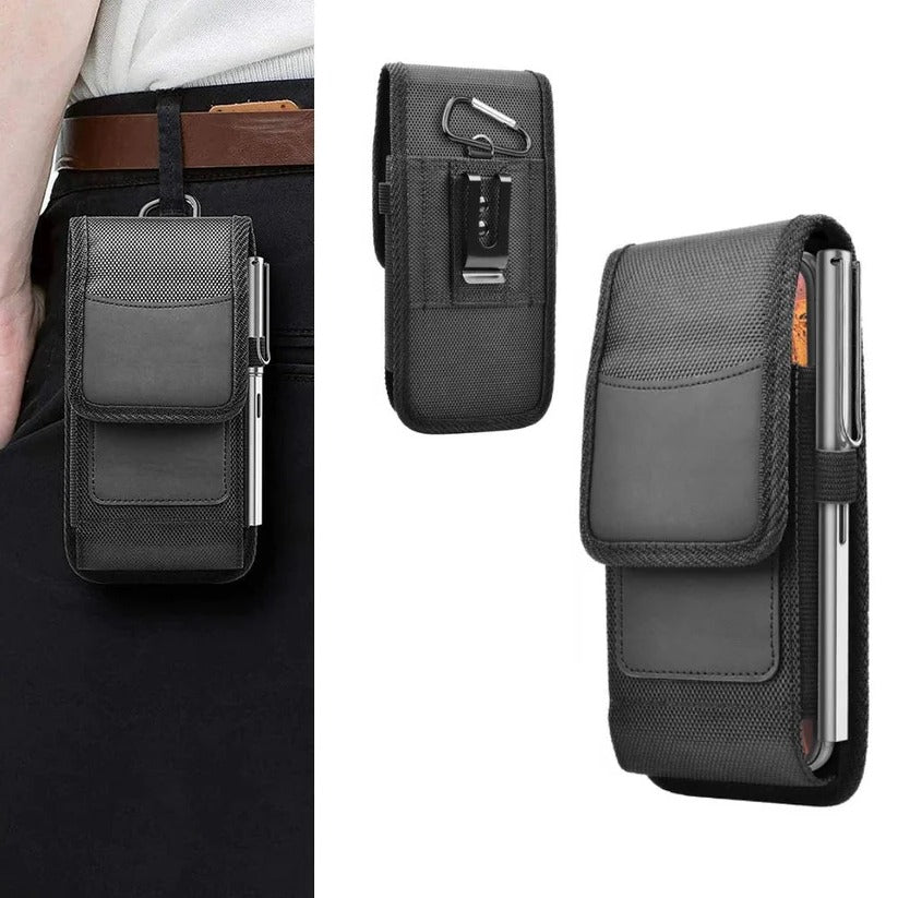 Praktische Gürtelhalterung für Ihr Smartphone mit Tasche und Klappe