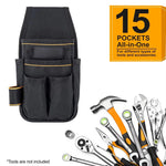 Werkzeugtasche für Elektriker mit verstellbarem Gürtel und stabiler Basis