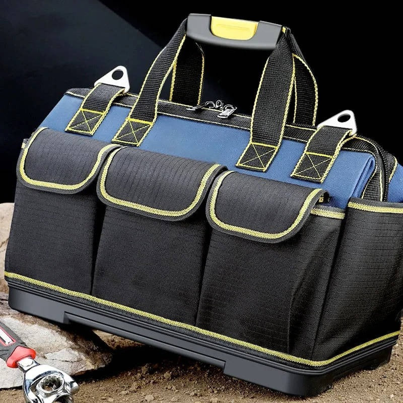 Wasserdichte Werkzeugtasche mit breiter Öffnung für einfachen Zugriff