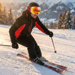 Skibrille mit Magnetwechsel-Objektiv, Anti-Fog und UV400 Schutz