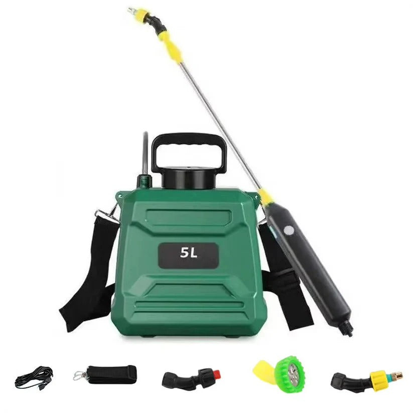 Akku-Gartenspritze mit 5L Tank und Verstellbaren Düsen