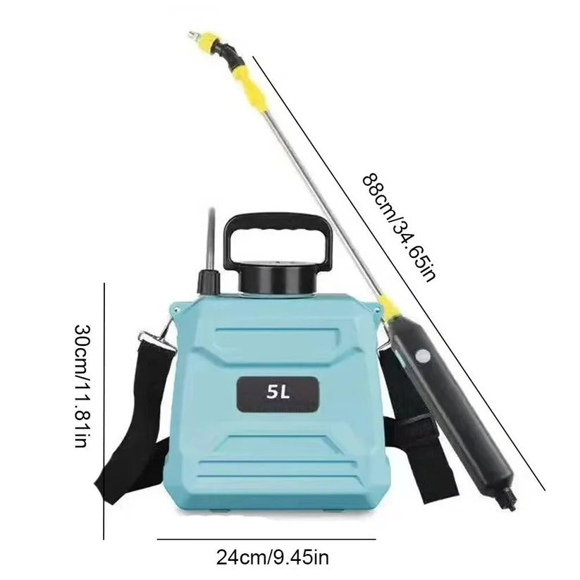 Akku-Gartensprüher mit 5L Tank und verstellbaren Düsen