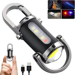 Kompakte, wiederaufladbare Taschenlampe mit 6 Lichtmodi