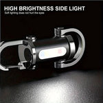Kompakte, wiederaufladbare Taschenlampe mit 6 Lichtmodi
