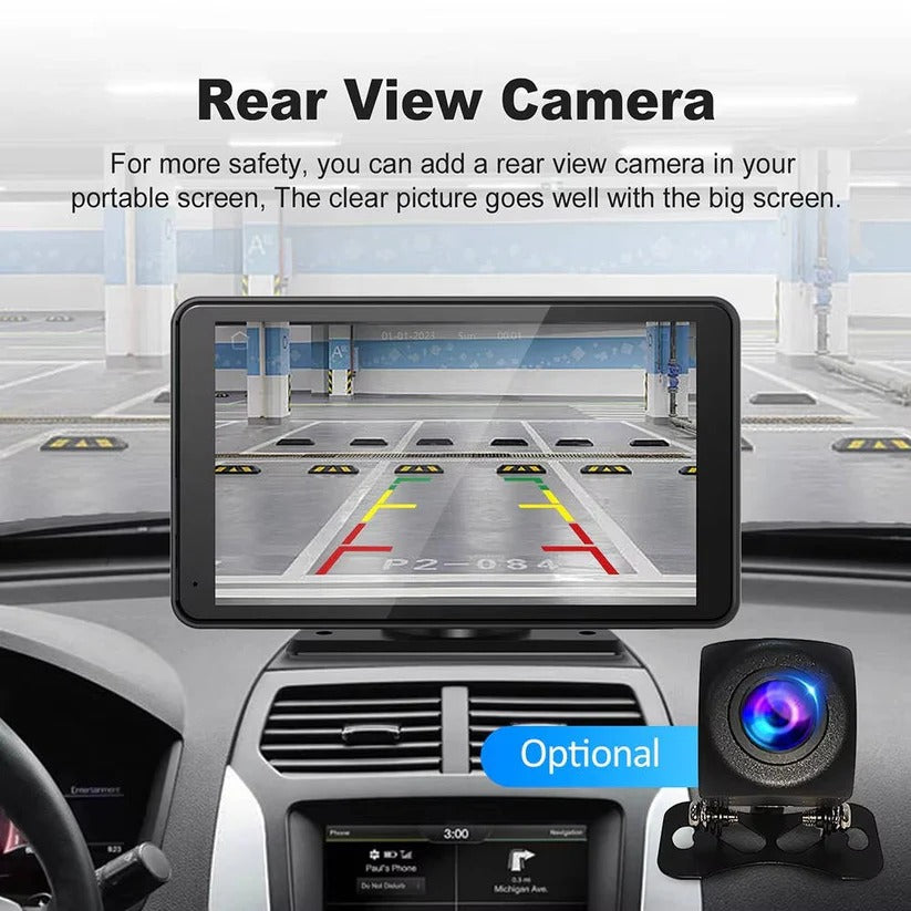 Intelligentes 7-Zoll Auto-Touchscreen Display mit Sprachsteuerung