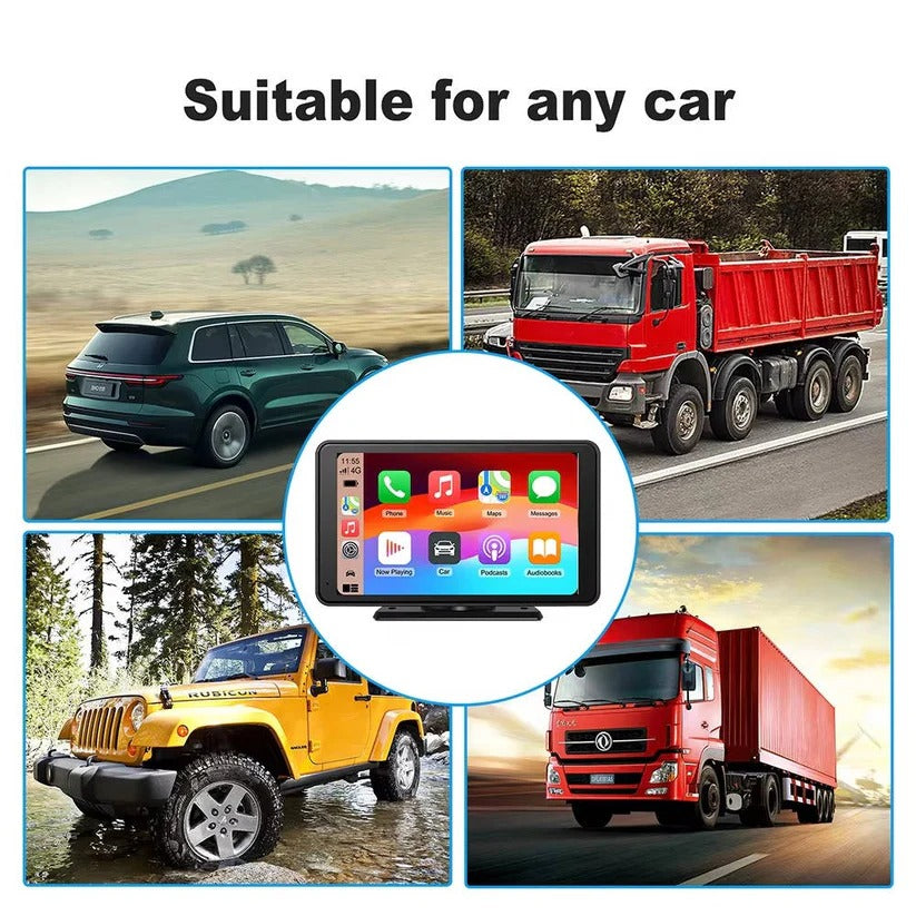 Intelligentes 7-Zoll Auto-Touchscreen Display mit Sprachsteuerung