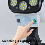 Solarlampe für den Außenbereich mit Bewegungsmelder und 3 Lichtmodi