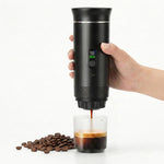 Tragbare 20 Bar Espresso-Maschine für Kapseln und gemahlenen Kaffee