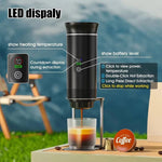 Tragbare 20 Bar Espresso-Maschine für Kapseln und gemahlenen Kaffee