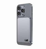 Tragbarer Aluminium-Ladeakku mit Magnet und schneller kabelloser Aufladung für iPhones