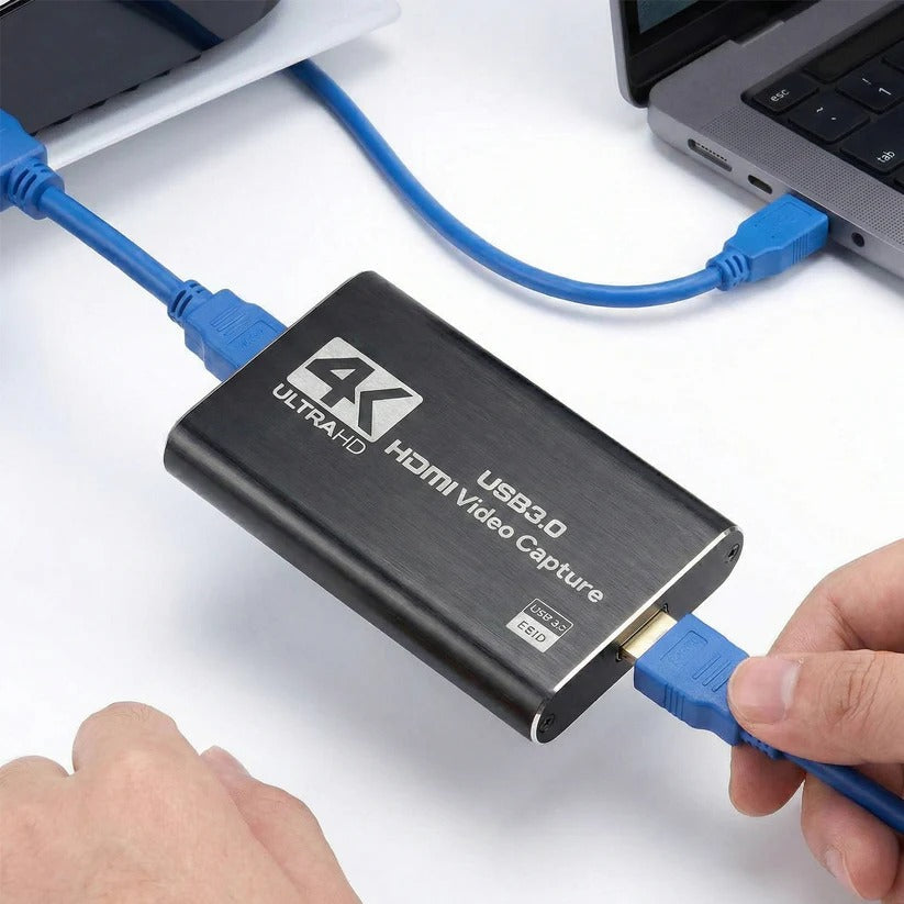 4K HDMI zu USB 3.0 Capture-Gerät für nahtloses Streaming
