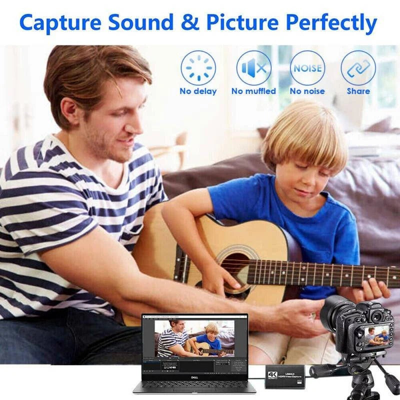 4K HDMI zu USB 3.0 Capture-Gerät für nahtloses Streaming