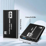 4K HDMI-Videoaufnahmegerät mit USB 3.0 – Aufnahmen in 1080P 60FPS