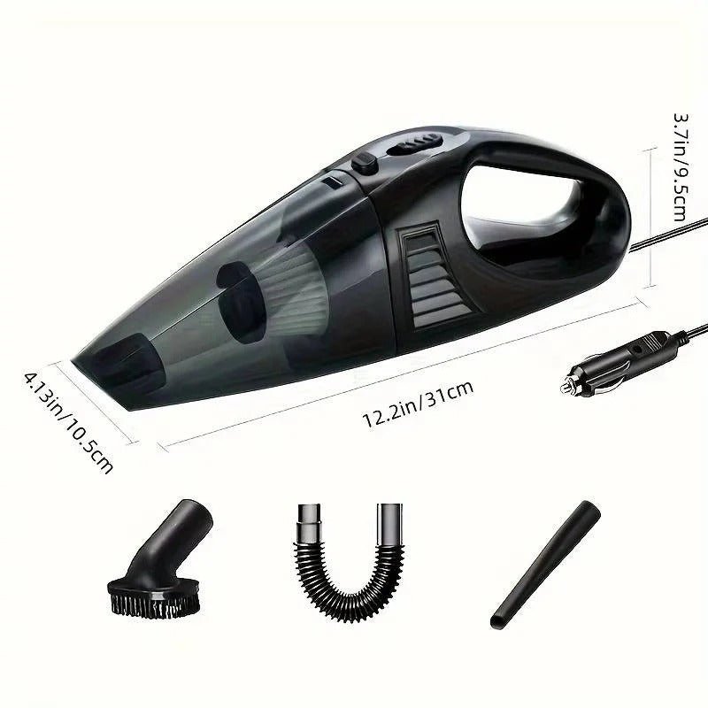 Kraftvoller 12V Handstaubsauger für Ihr Auto mit Hochleistungs-Saugkraft