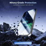 Zweierpack Datenschutz-Displayschutzfolie aus gehärtetem Glas für iPhone-Modelle