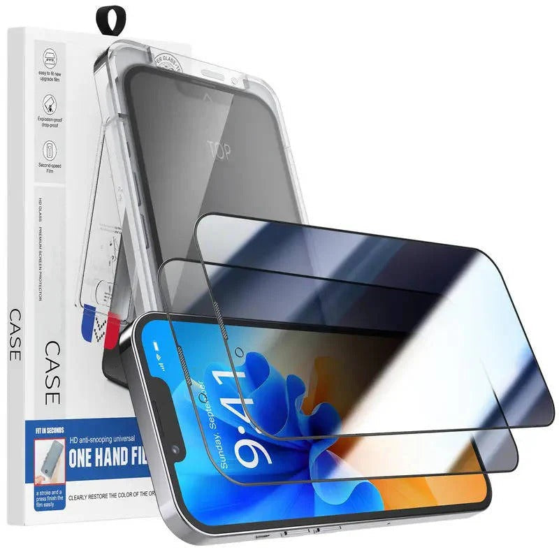Duo-Paket Datenschutz-Displayschutzfolie für iPhone-Modelle